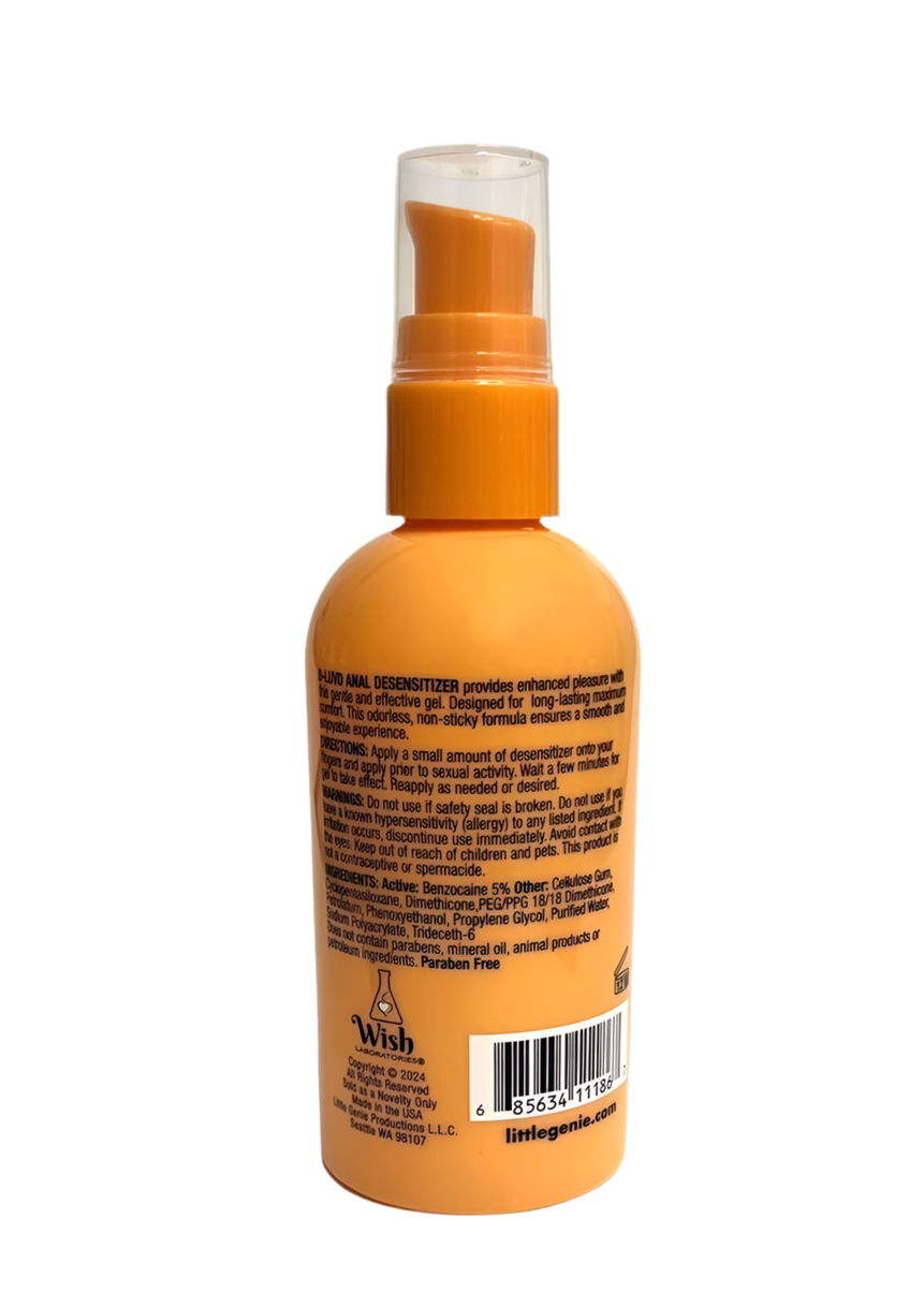Anal Desensitizing Lubricant