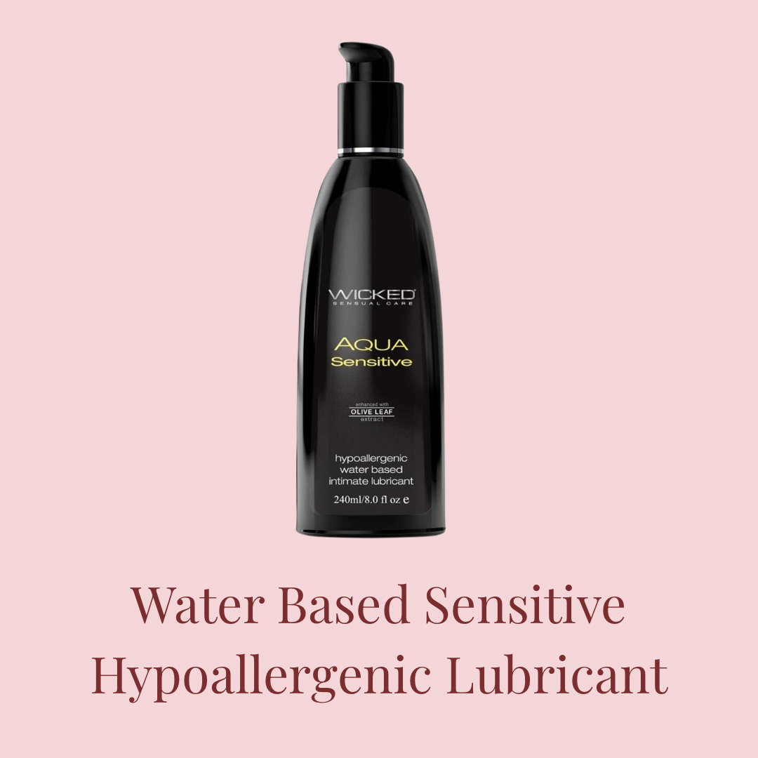Aqua Water Based Sensitive Hypoallergenic Lubricant