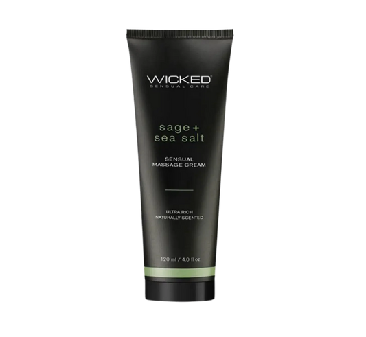 Sensual Massage Cream- Sage & Sea Salt