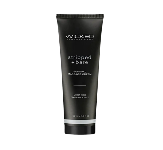 Stripped & Bare Unscented Massage Cream