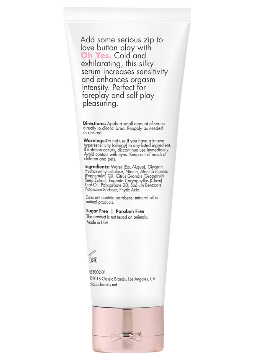 Oh Yes Clitoral Stimulant