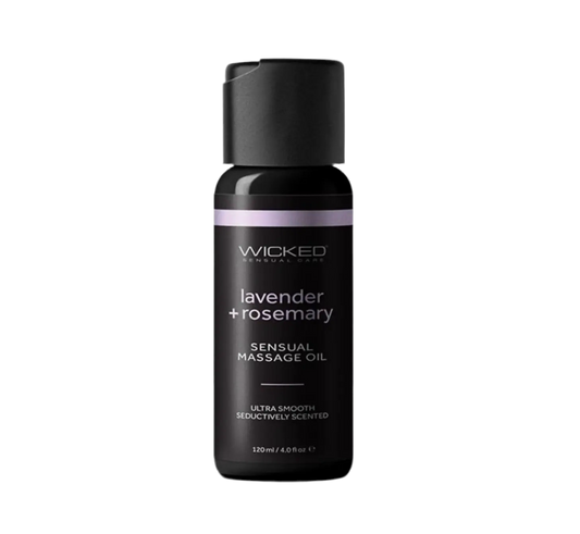 Sensual Massage Oil- Lavender & Rosemary