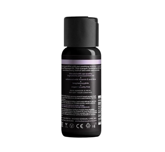 Sensual Massage Oil- Lavender & Rosemary