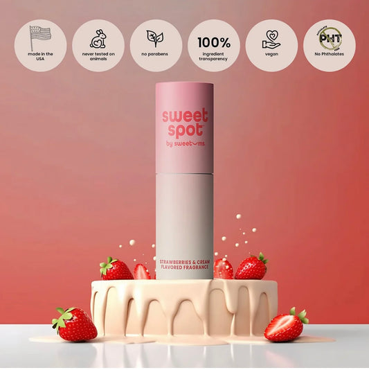 Sweetums Sweet Spot Flavored Fragrance Strawberries and Cream