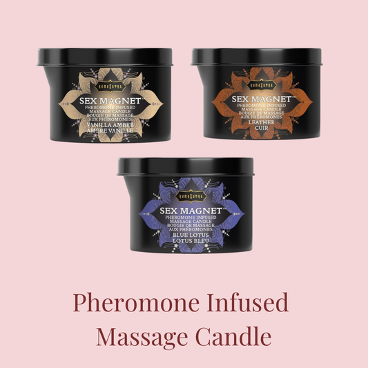 Pheromone Infused Massage Candle