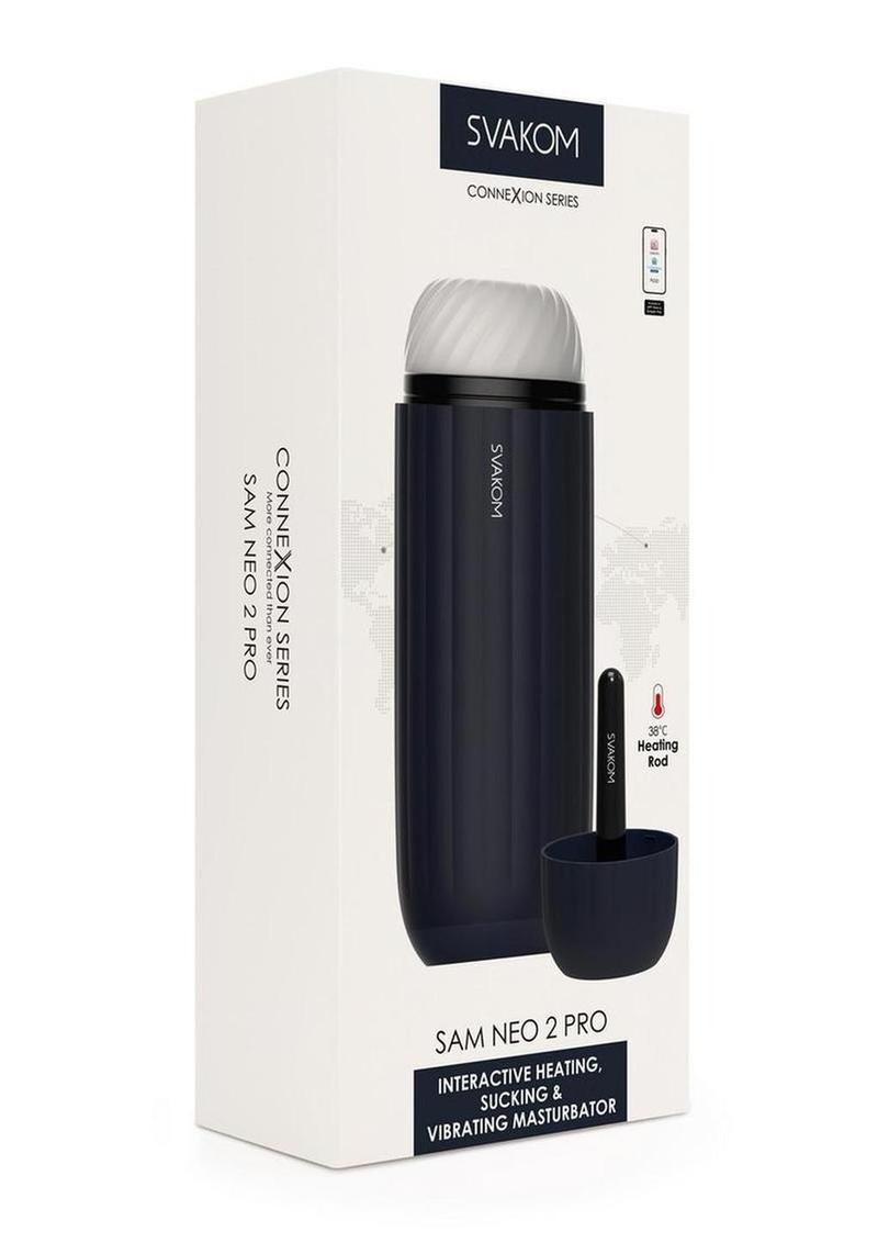 Sam Neo 2 Pro Silicone App Control Rechargeable Heating Masturbator