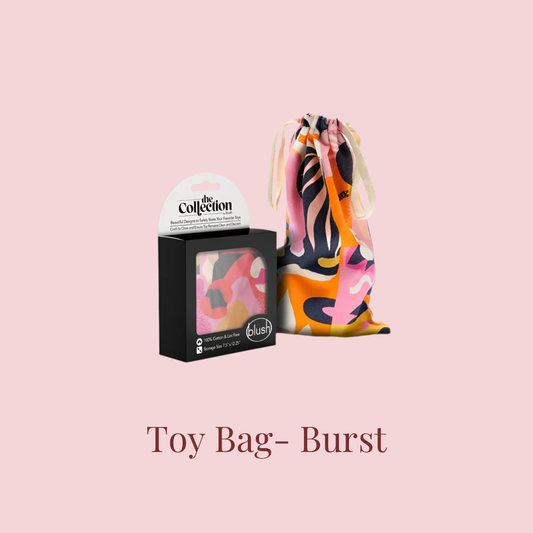 Cotton Toy Storage Bag- Burst