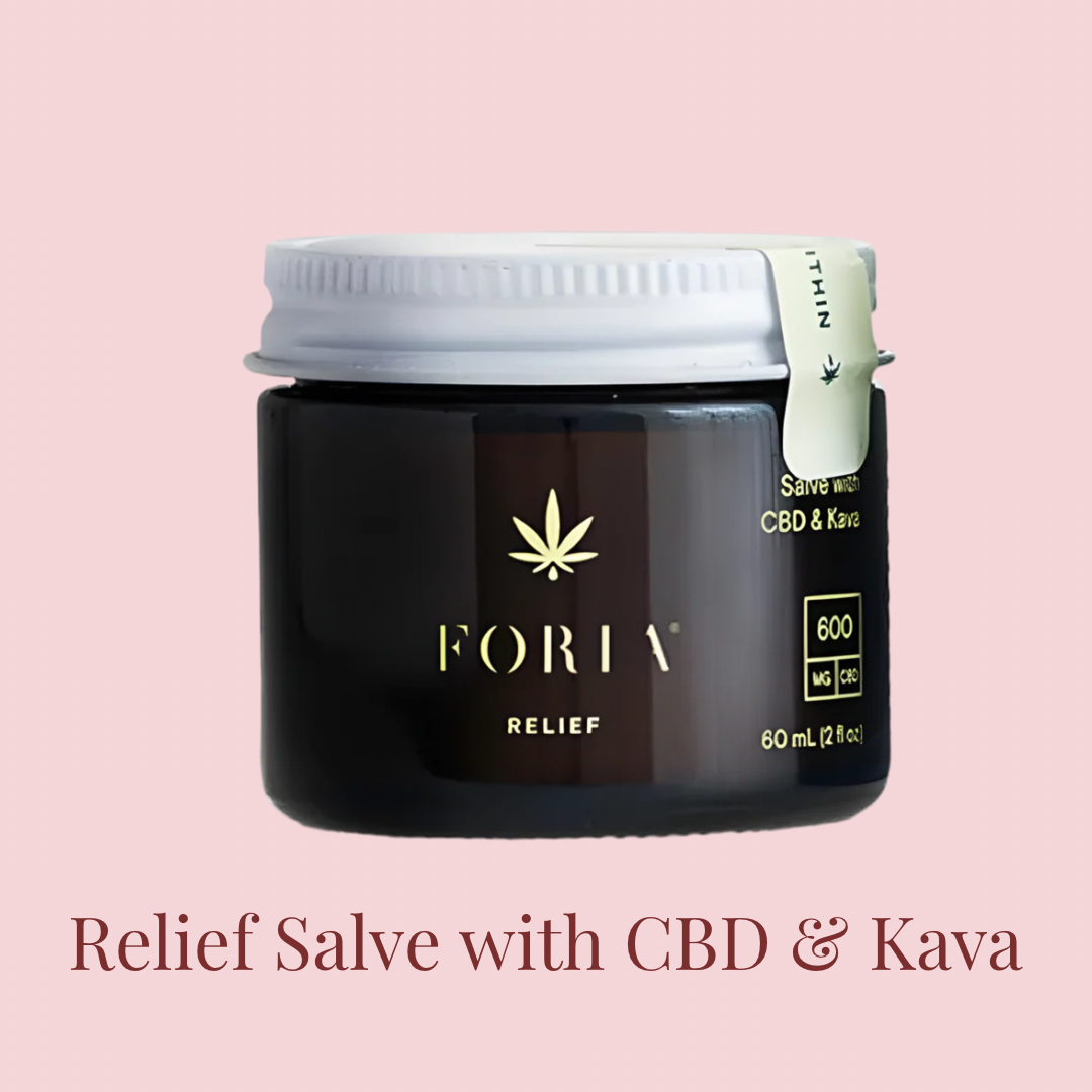 Foria Relief Salve with C B D and Kava