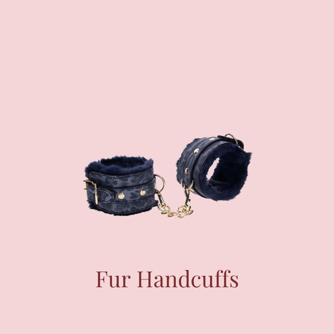 Cougar Fur Handcuffs